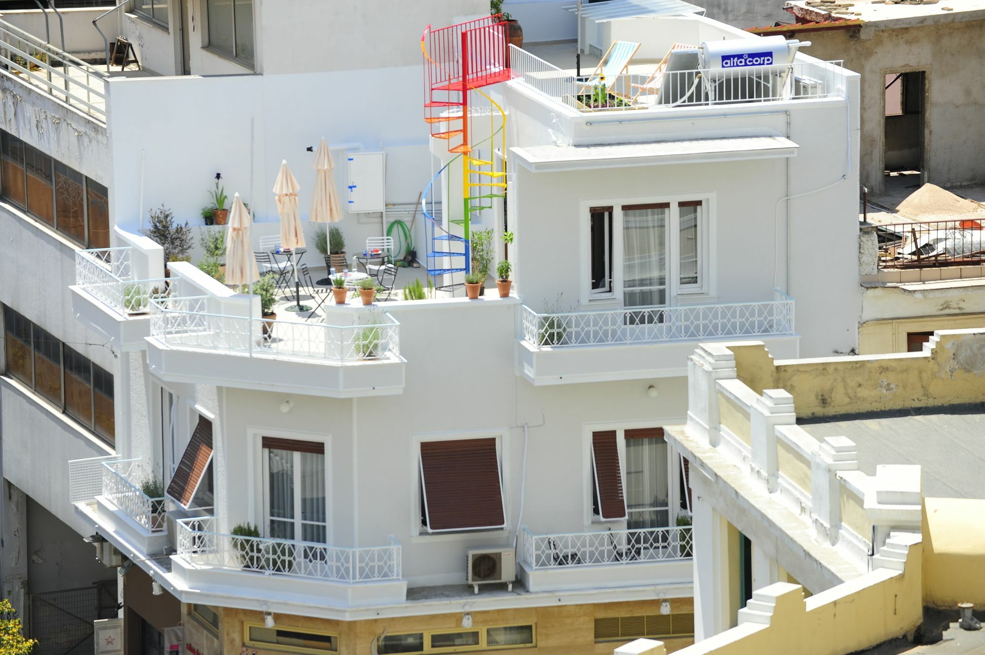 ลีฟ อิน เอเธนส์ ชอร์ตสเตย์ อพาร์ตเมนต์ Aparthotel ภายนอก รูปภาพ